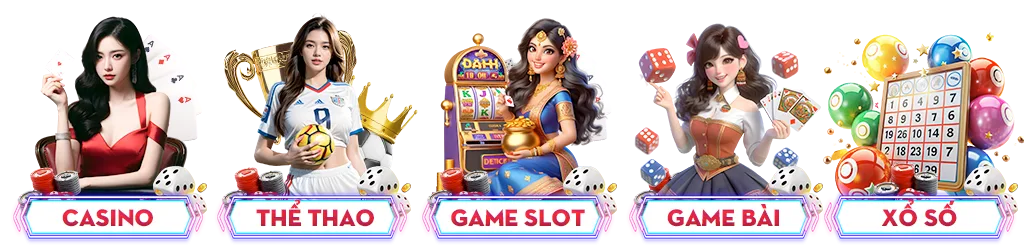 Banner danh mục game tại QH88